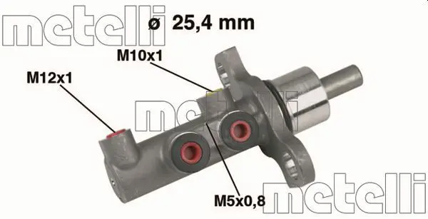 Metelli 050438 Главный тормозной цилиндр