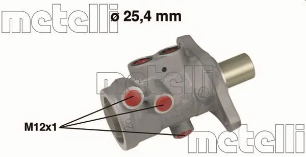 Metelli 05-0555 Главный тормозной цилиндр