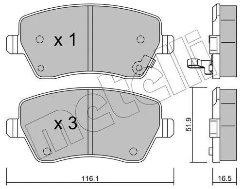 METELLI 2204851 