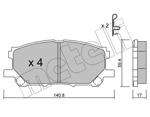Metelli 2206180 