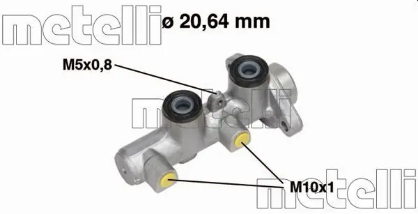 Metelli 050514 Главный тормозной цилиндр