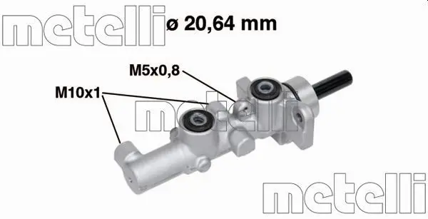 METELLI 050734 Рабочий цилиндр сцепления