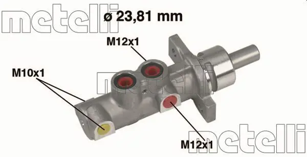 Metelli 050362 Цилиндр тормозной главный
