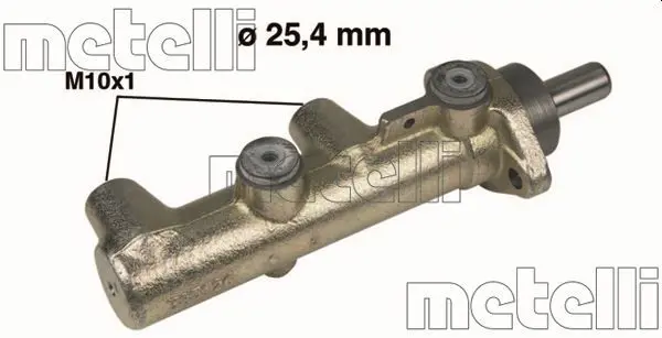 METELLI 050236 Цилиндр тормозной