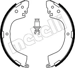 METELLI 530260 Комлект тормозных накладок