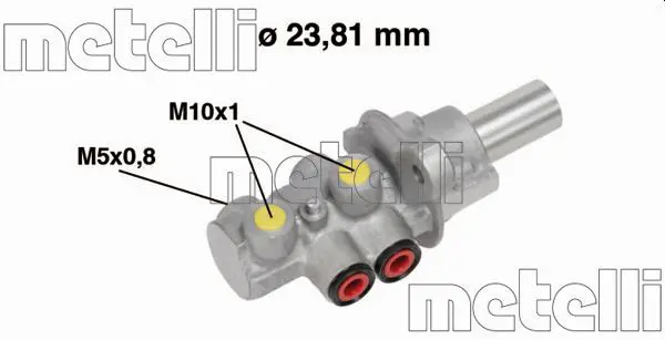 METELLI 050683 Цилиндр