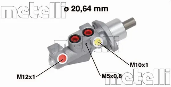 METELLI 050750 Цилиндр