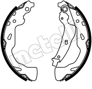 METELLI 530744 Комплект тормозных колодок