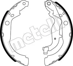 Metelli 530535 Колодки барабанные к-кт