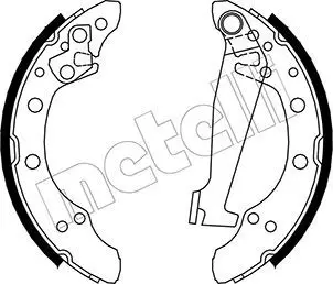 METELLI 530468 Колодки барабанные к-кт