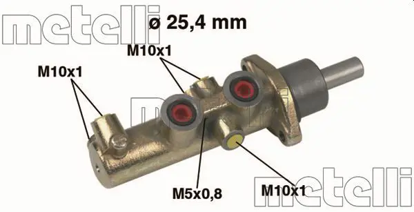 Metelli 050446 Цилиндр тормозной главный