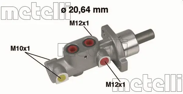 Metelli 050296 Цилиндр тормозной главный