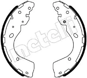 METELLI 530508 Комлект тормозных накладок