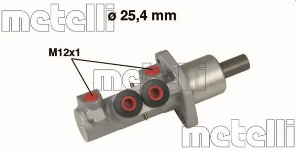 Metelli 05-0606 Цилиндр тормозной