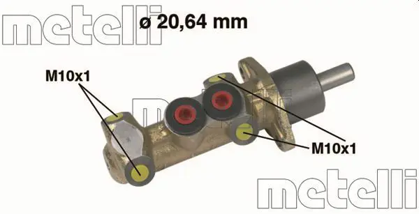 Metelli 05-0044 Цилиндр тормозной