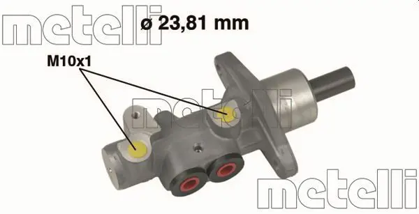 Metelli 05-0490 Цилиндр тормозной главный
