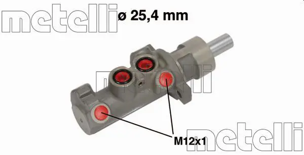Metelli 05-0642 Главный тормозной цилиндр