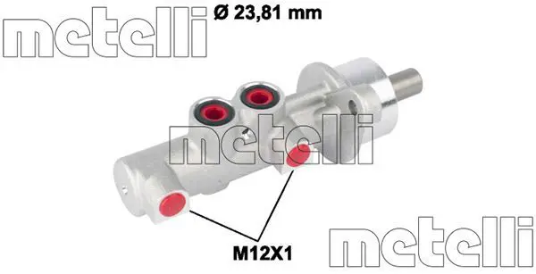 METELLI 050788 Цилиндр
