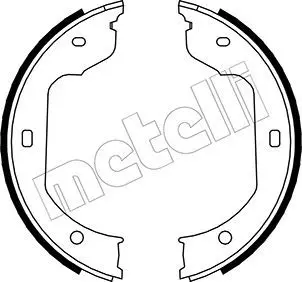 METELLI 530019 Комплект бараб. тормоз.