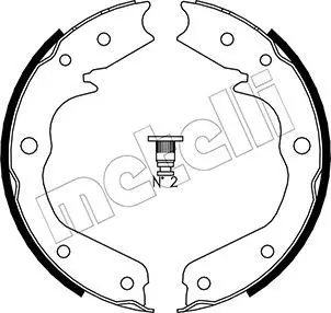 METELLI 530315 Комплект колодок стояночного