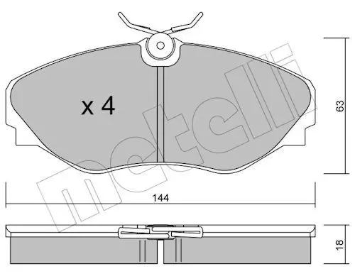 METELLI 2203380 Элемент