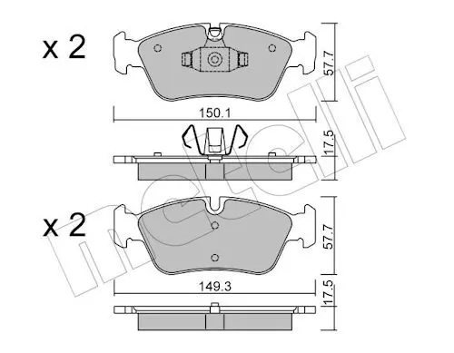 METELLI 2206400 Элемент