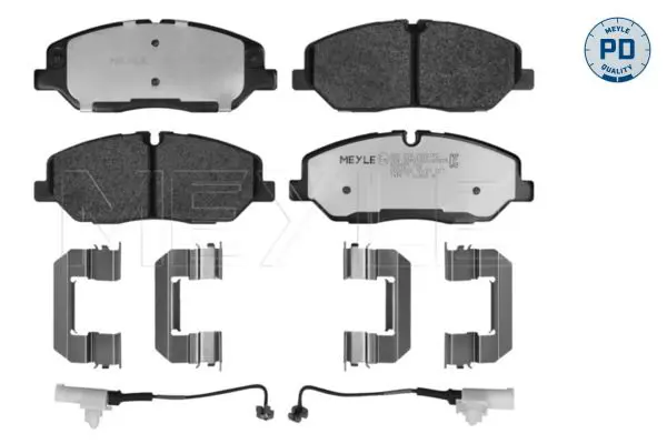 MEYLE 0252242020PD Комплект дисковых тормозных