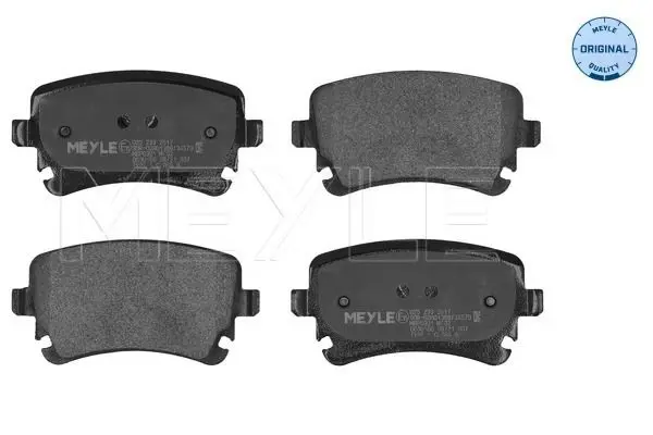 Meyle 0252332617 Колодки зад.AUDI A3/VW