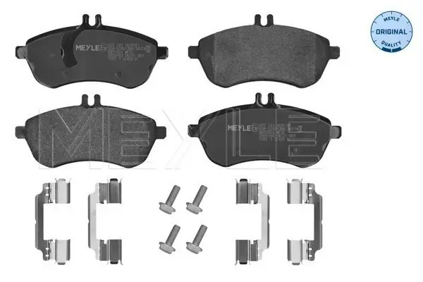 Meyle 0252430620K1 Колодки тормозные