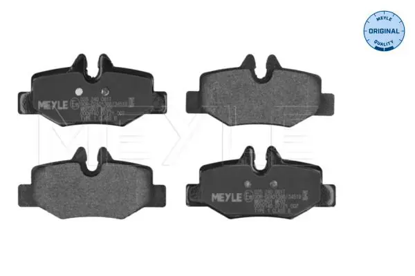 Meyle 0252400817 Колодки зад.MERCEDES W639