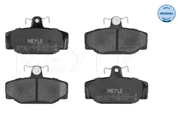 MEYLE 0252138513 Комплект тормозных колодок