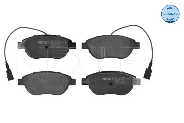 MEYLE 0252370918W Комплект тормозных колодок