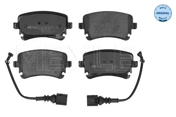 Meyle 0252332617W Колодки задние (с датчиком) VW