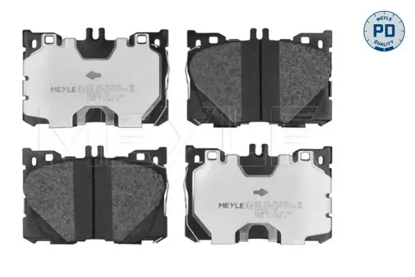 MEYLE 0252258618PD Колодки тормозные дисковые