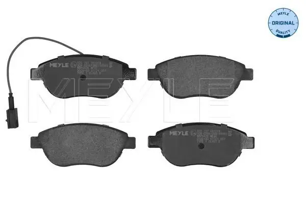 MEYLE 0252370919W Комплект тормозных колодок