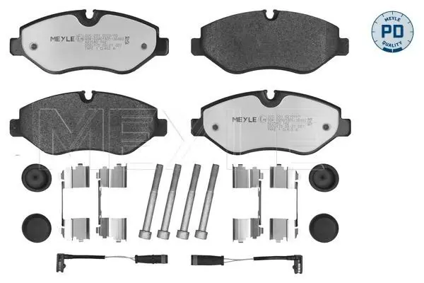 Meyle 0252919220PD Колодки тормозные дисковые