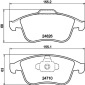 MDB3030 Тормозные колодки