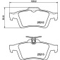 MDB3150 Колодки тормозные дисковые
