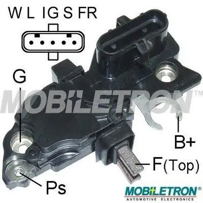 Mobiletron VRB396 Реле-регулятор генератора MB: