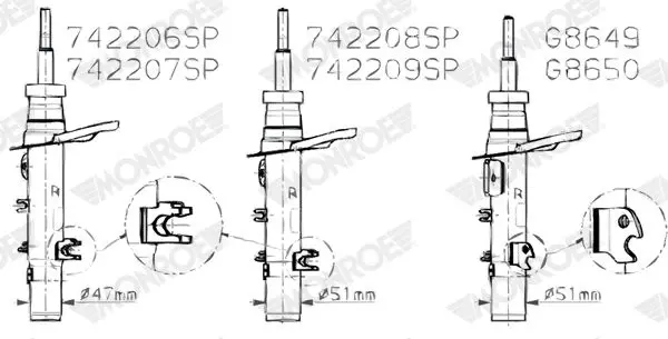 Monroe 742206SP Амортизатор