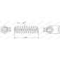 SP3249 Пружина подвески задн AUDI: A2