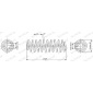 SP3931 Пружина подвески CITROEN: C3