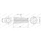 SP3877 ПРУЖИНА ПОДВЕСКИ OPEL: AGILA
