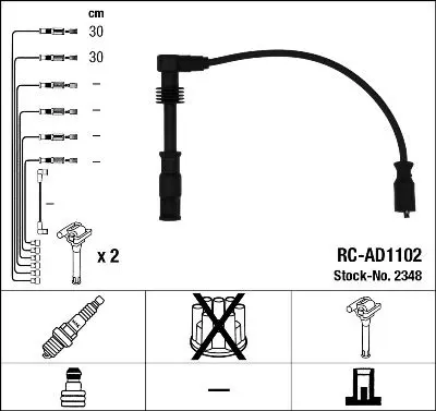 RC-AD 1102 Комплект высоковольтных