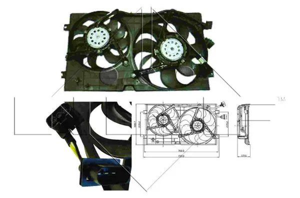 NRF 47403 Вентилятор