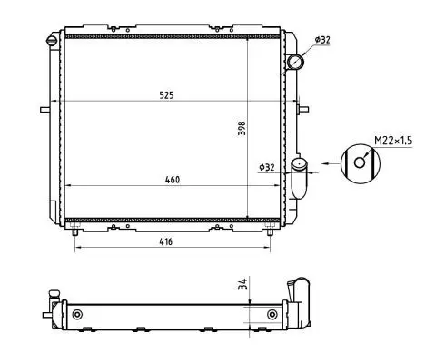 NRF 507345A Теплообменник