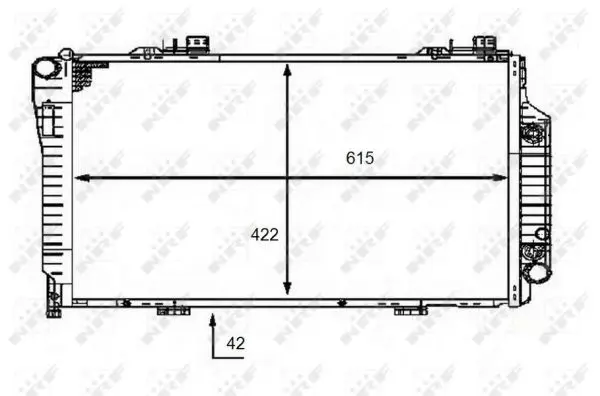 NRF 58483 Теплообменник