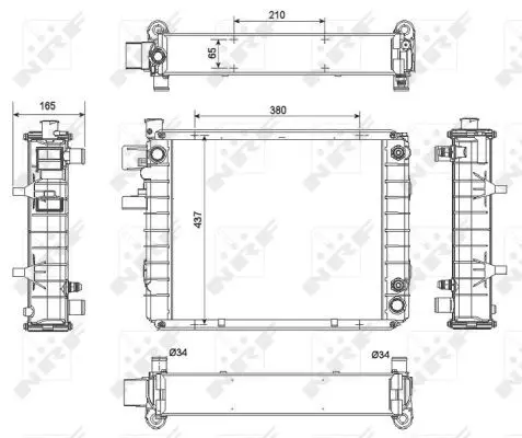  Radiator, racire motor(Sistem