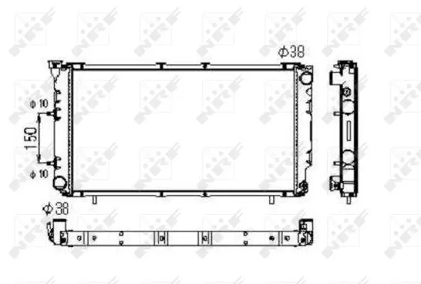  Radiator, racire motor(Sistem