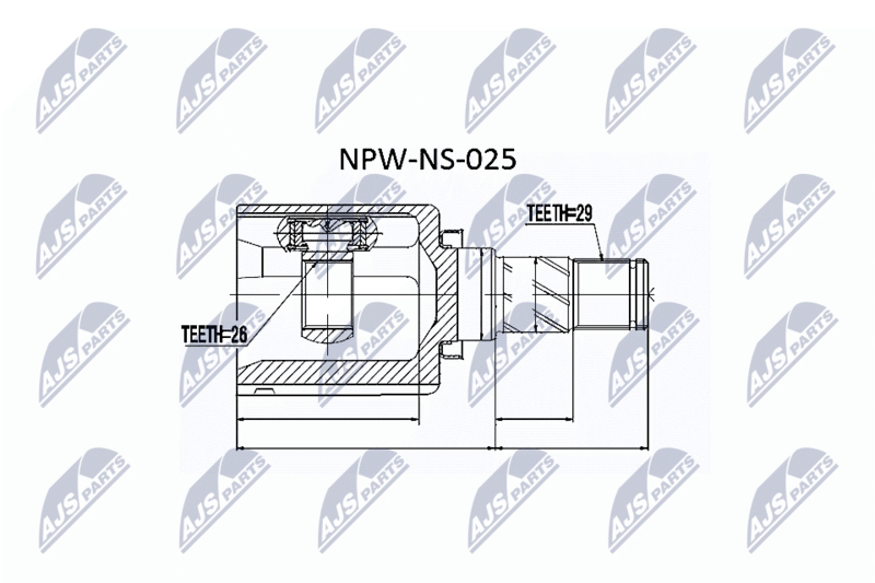 NPW-NS-025 ШРУС